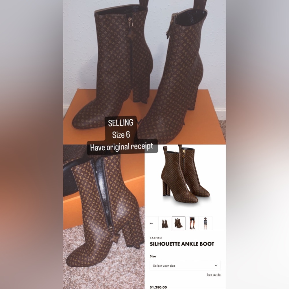 LOUIS VUITTON Ankle Boots